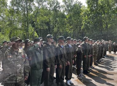 Директор Центра «ВОИН» открыл смену «Время юных героев» в Татарстане