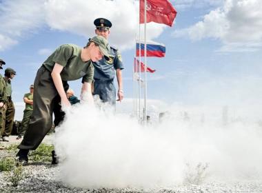 Волгоградские курсанты Центра «ВОИН» освоили «Азбуку спасения»