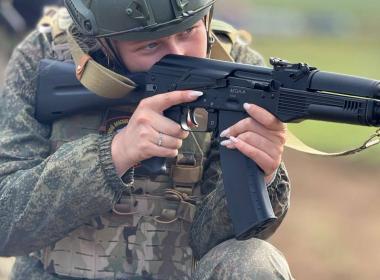 Курсанты Центра «ВОИН» прошли полосу препятствий «Штурм Шумшу»