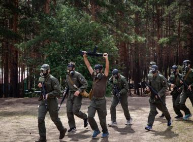 Команда курсантов филиала в Бурятии готовится к отборочному этапу Всероссийских соревнований «Путь ВОИНа»