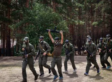 Команда курсантов филиала в Бурятии готовится к отборочному этапу Всероссийских соревнований «Путь ВОИНа»
