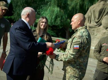 Центр «ВОИН» почтил память Героя СССР Михаила Шумилова