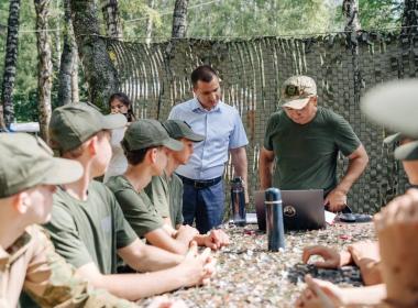 В Татарстане стартовала третья смена «Время юных героев» Центра «ВОИН».