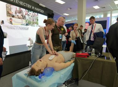 Центр «ВОИН» подготовил уникальный военно-спортивный городок для участников ВЭФ-2025