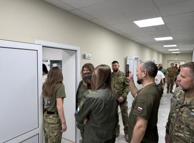 Представители 9 филиалов Центра «ВОИН» оценили оснащение коллег из Татарстана