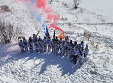 Курсанты Центра «ВОИН» поздравили с Днем воссоединения Крыма с Россией