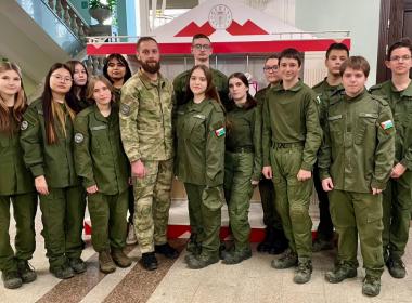 Тюменские курсанты приняли участие в киновечере